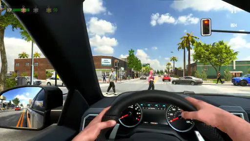 Carro da Cidade Corridas Sim screenshot 4
