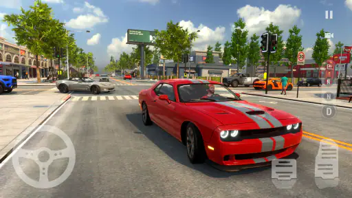 Carro da Cidade Corridas Sim screenshot 7