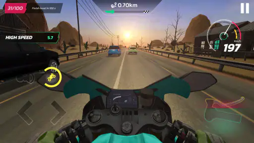 City Bike Racer: Traffic Rush screenshot 9