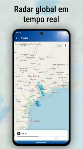 Clima e notícias locais, Radar screenshot 7