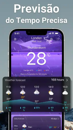 Radar de Tempo, Radar ao Vivo screenshot 1