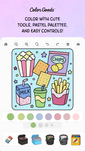 Colorir Goods! Livro de pintar screenshot 7