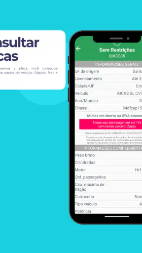 Consulta Placa Preço e Multas screenshot 2