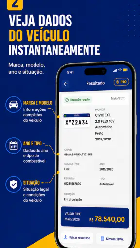 ConsultaPlaca Fipe Multa Preço screenshot 2