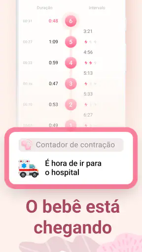 Contador de Contrações+ screenshot 3