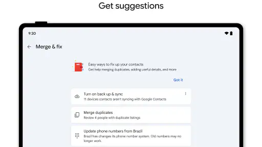 Contatos screenshot 10