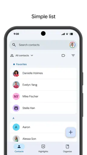 Contatos screenshot 2