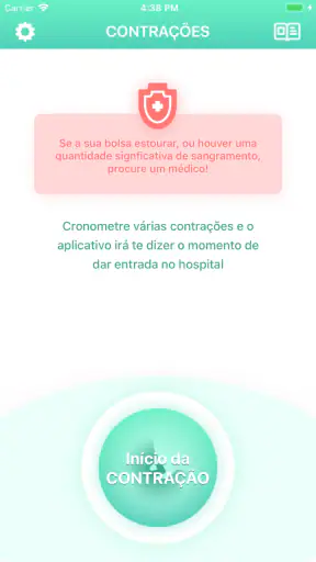 Contrações na Gravidez 9m screenshot 2