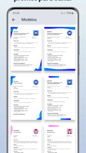 Criar Currículo em PDF screenshot 9