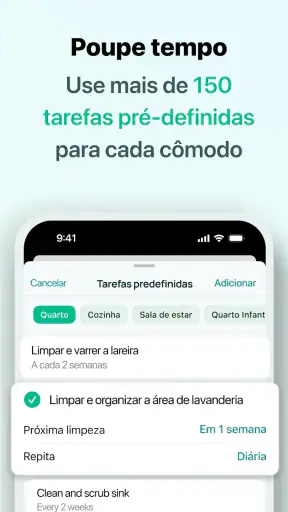 Cronograma de Tarefas de Casa screenshot 4