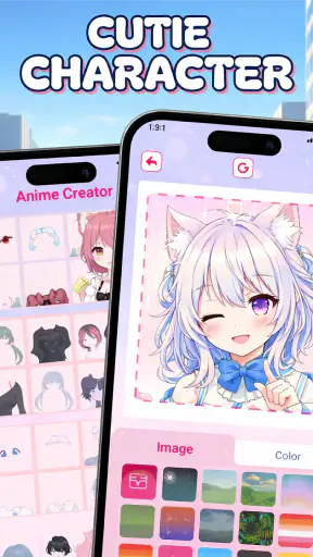 Anime Avatar: Cute OC screenshot 4