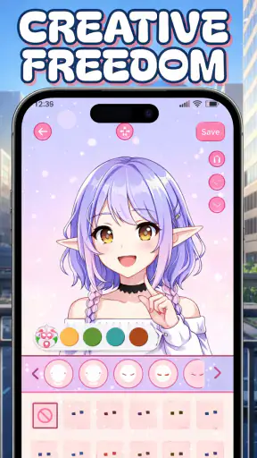 Anime Avatar: Cute OC screenshot 7