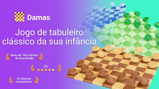 Damas - jogue online e offline screenshot 1