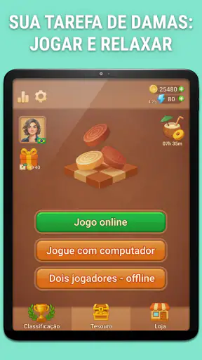 Damas - jogue online e offline screenshot 11