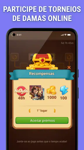 Damas - jogue online e offline screenshot 6