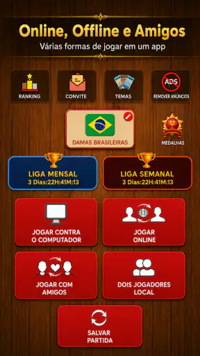 Damas - Online & Offline screenshot 4