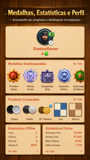 Damas - Online & Offline screenshot 5