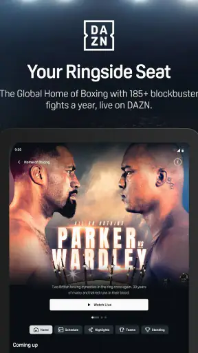 DAZN - Esportes ao vivo screenshot 12