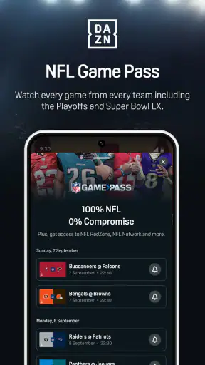 DAZN - Esportes ao vivo screenshot 2