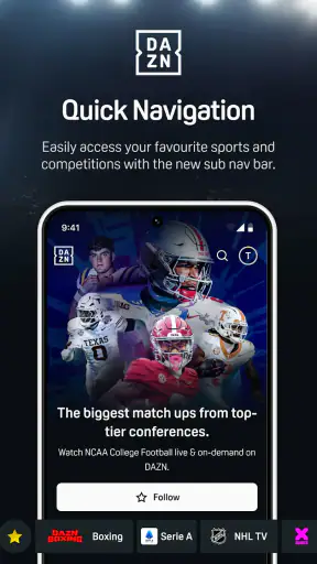 DAZN - Esportes ao vivo screenshot 5