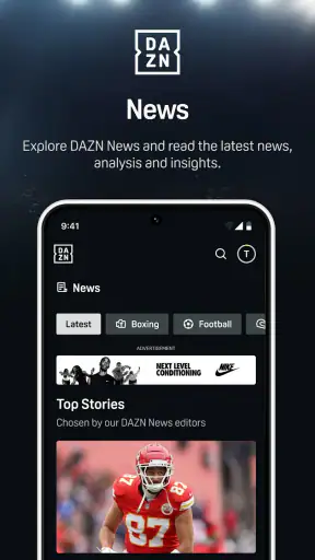 DAZN - Esportes ao vivo screenshot 8