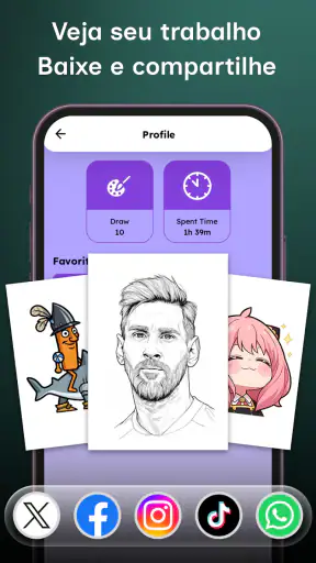 Desenho em AR: Sketch e Pintar screenshot 12