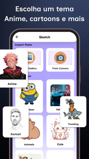 Desenho em AR: Sketch e Pintar screenshot 9