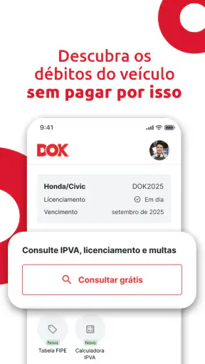 Dok: licenciamento 2026 e IPVA screenshot 3