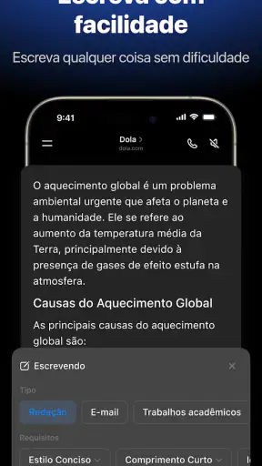 Dola: assist. inteligente (IA) screenshot 3