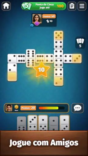 Dominó Online: Jogo Clássico screenshot 10