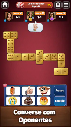 Dominó Online: Jogo Clássico screenshot 3