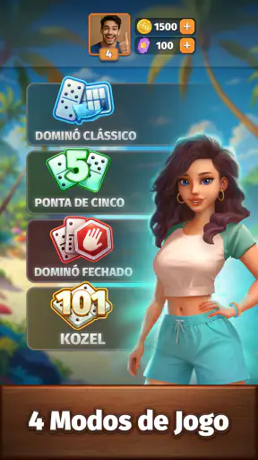 Dominó Online: Jogo Clássico screenshot 4