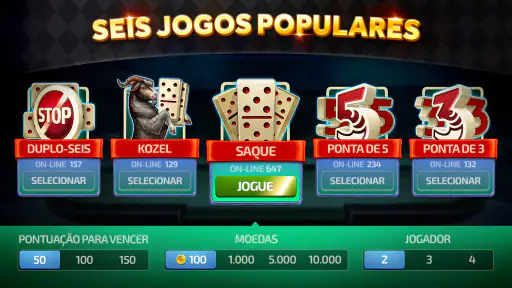 Dominó - Jogo clássico online screenshot 3