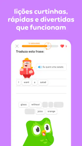 Duolingo: aprenda idiomas screenshot 3