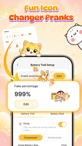 Emoji Battery: DIY Status Bar screenshot 6
