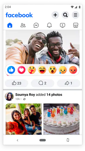 Facebook Lite screenshot 2