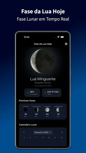Fase da Lua Hoje screenshot 1
