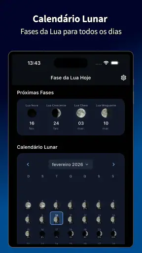 Fase da Lua Hoje screenshot 12