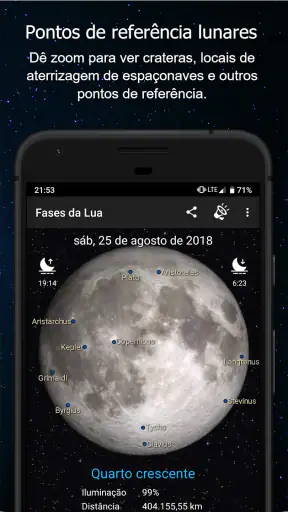 Fases da Lua screenshot 2