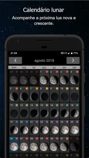 Fases da Lua screenshot 3