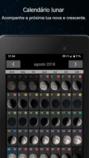 Fases da Lua screenshot 8