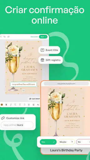 Fazer Convite Personalizado screenshot 12