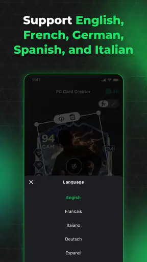 FC27 Card Creator screenshot 2