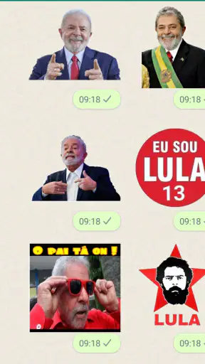 Figurinhas do Lula - PT screenshot 8