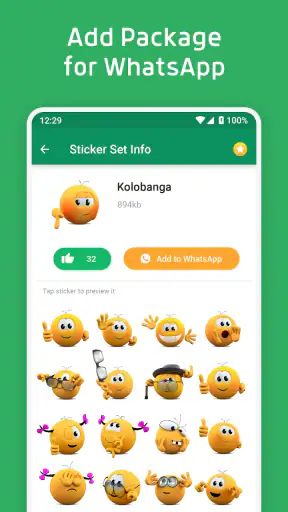 Figurinhas para WhatsApp Emoji screenshot 7