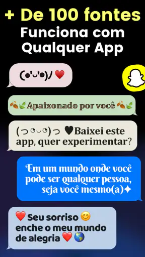 Fonts: Teclado com fontes screenshot 2