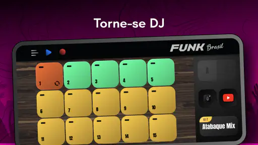 Funk Brasil: DJ MPC drum pads screenshot 9