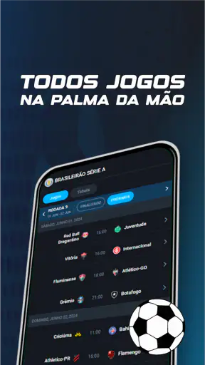 Futebol ao vivo screenshot 1