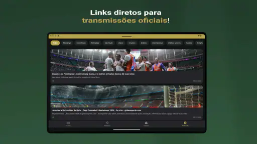 Futebol ao vivo screenshot 8
