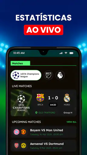 Futebol ao Vivo: Placar Pro screenshot 10